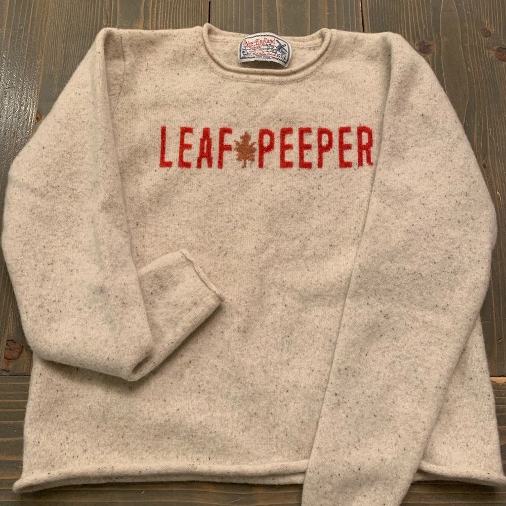 Kiel James Patrick Leaf Peeper wool sweater